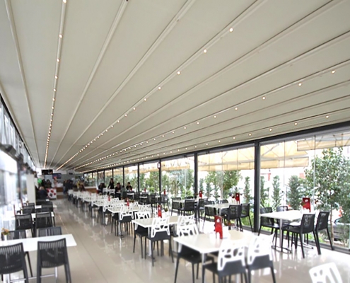Çeşme Tente Pergola, Otomatik Tente Pergola Modeli 2 Çeşme Tente Pergola, Otomatik Tente Pergola Modeli 2