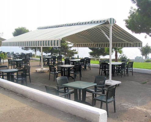 Çeşme Tente Pergola, T-Modül Tente Modeli 2 Çeşme Tente Pergola, T-Modül Tente Modeli 2