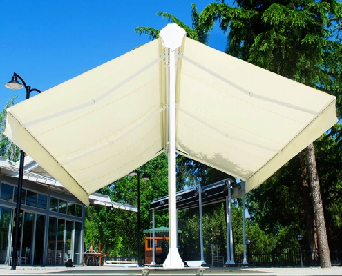 Çeşme Tente Pergola, T-Modül Tente Modeli 5 Çeşme Tente Pergola, T-Modül Tente Modeli 5
