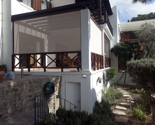 Çeşme Tente Pergola, Zip Perde Model 4 Çeşme Tente Pergola, Zip Perde Model 4