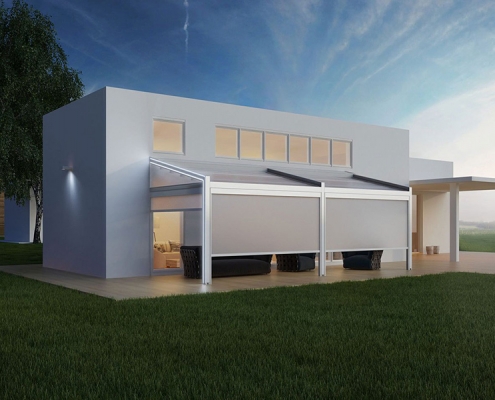 Çeşme Tente Pergola, Zip Perde Model 5 Çeşme Tente Pergola, Zip Perde Model 5